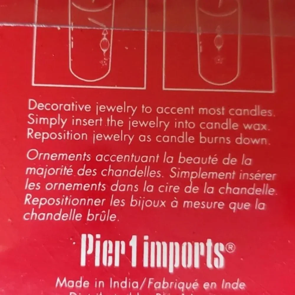 Pier 1- Four Seasons Candle Charms
